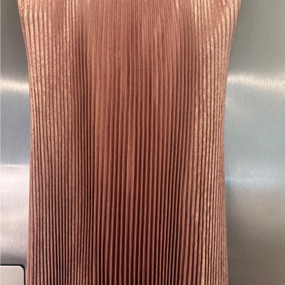 Pleated Maxi Dress in Dusty Rose - Picture 4 of 16